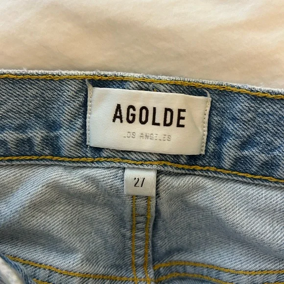 Agolde Parker Crop Jeans Swapmeet Size 27 - Picture 3 of 4